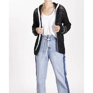 NEW SWTR crochet cardigan in black